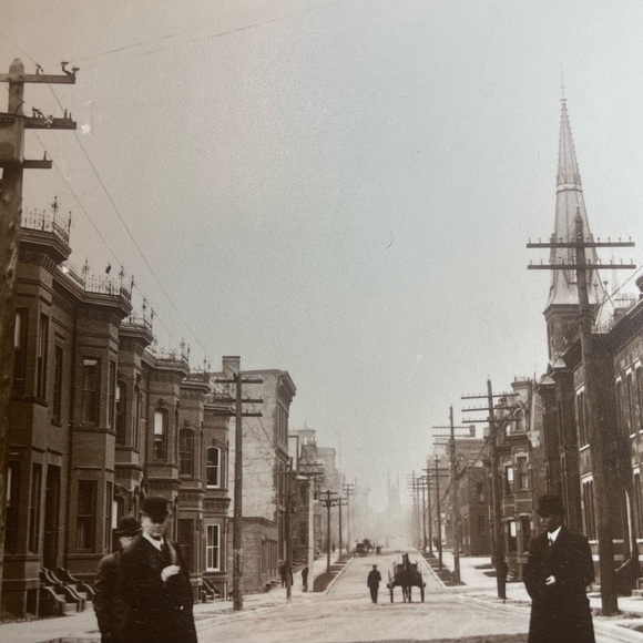 1910 Antique John Saunders Climo Photograph St. John New Brunswick Germain St - Picture 6 of 16